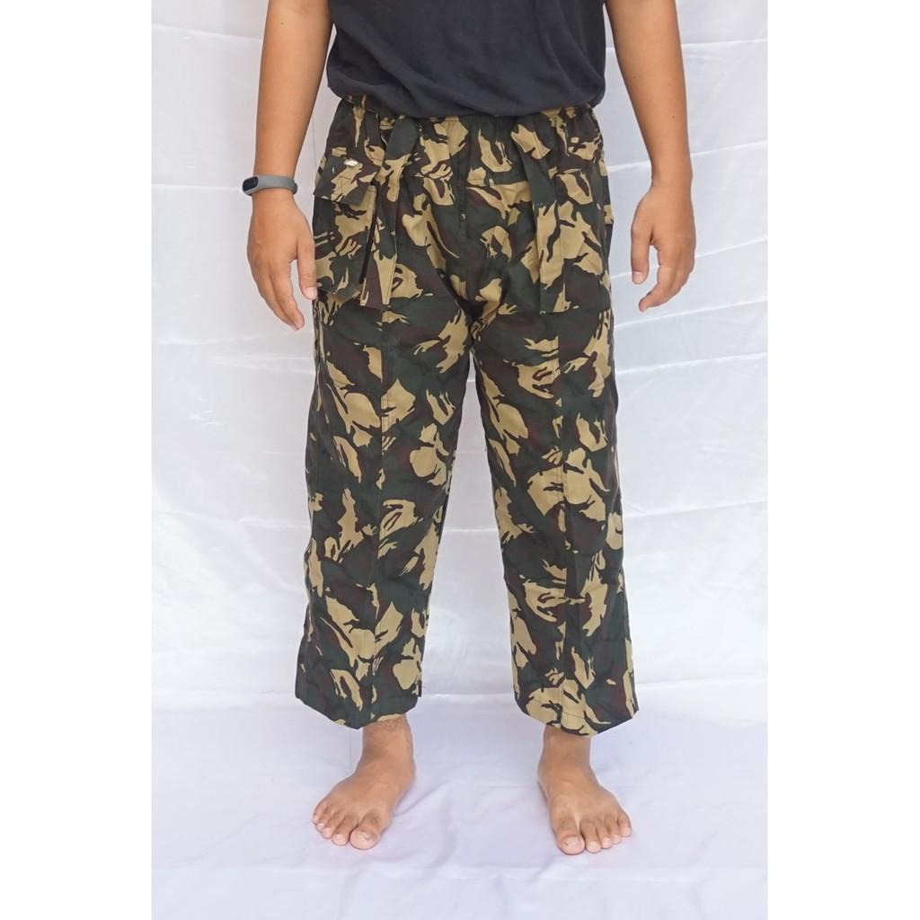 Celana Sirwal Boxer Army/Tentara/Loreng Motif Langka - Ph1ffb