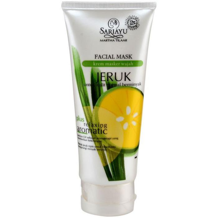 Sariayu Krem Masker Jeruk Skin & Body Care Perawatan Wajah Alami - Best Seller