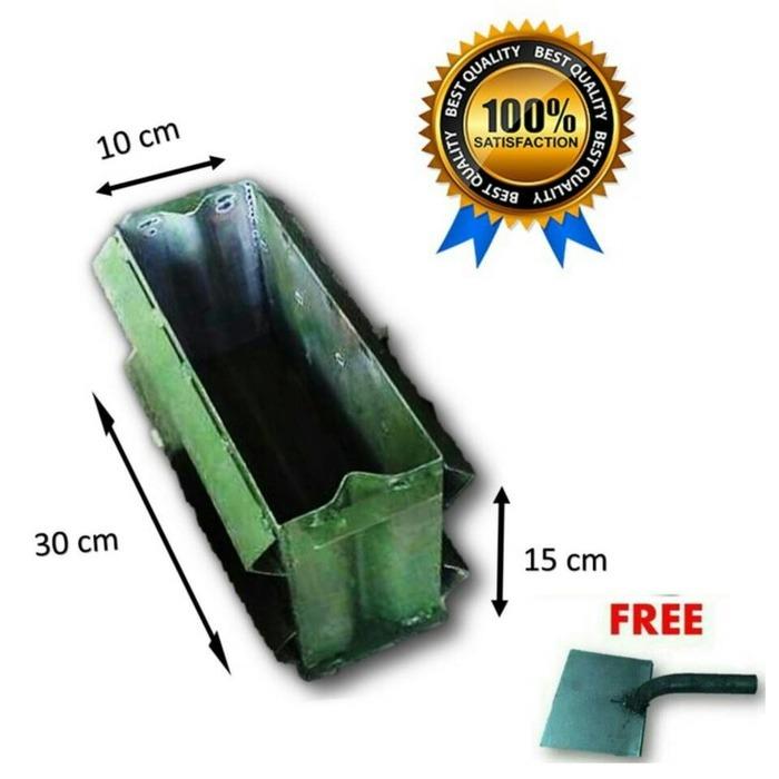 Alat Cetakan batako bangunan rumah 30 x 10 x 15