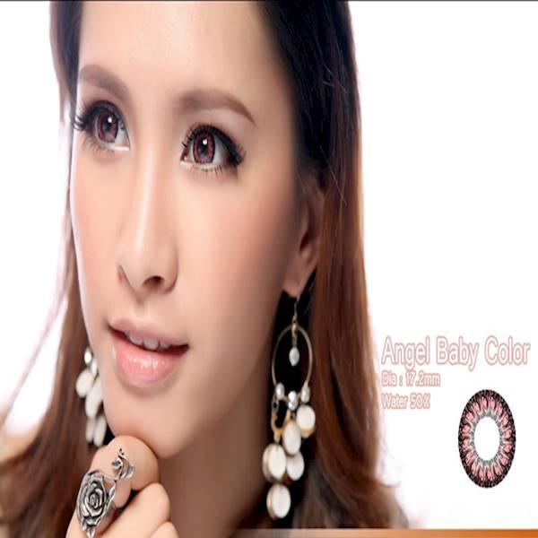Softlens Baby Color Angel Series Pink (Merah Muda)