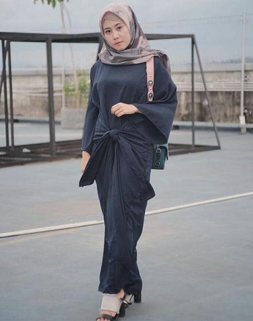 D.ONE.SHOP Kaftan Ikat Premium / Dres Hijab / Daily Kaftan / Utari Kaftan