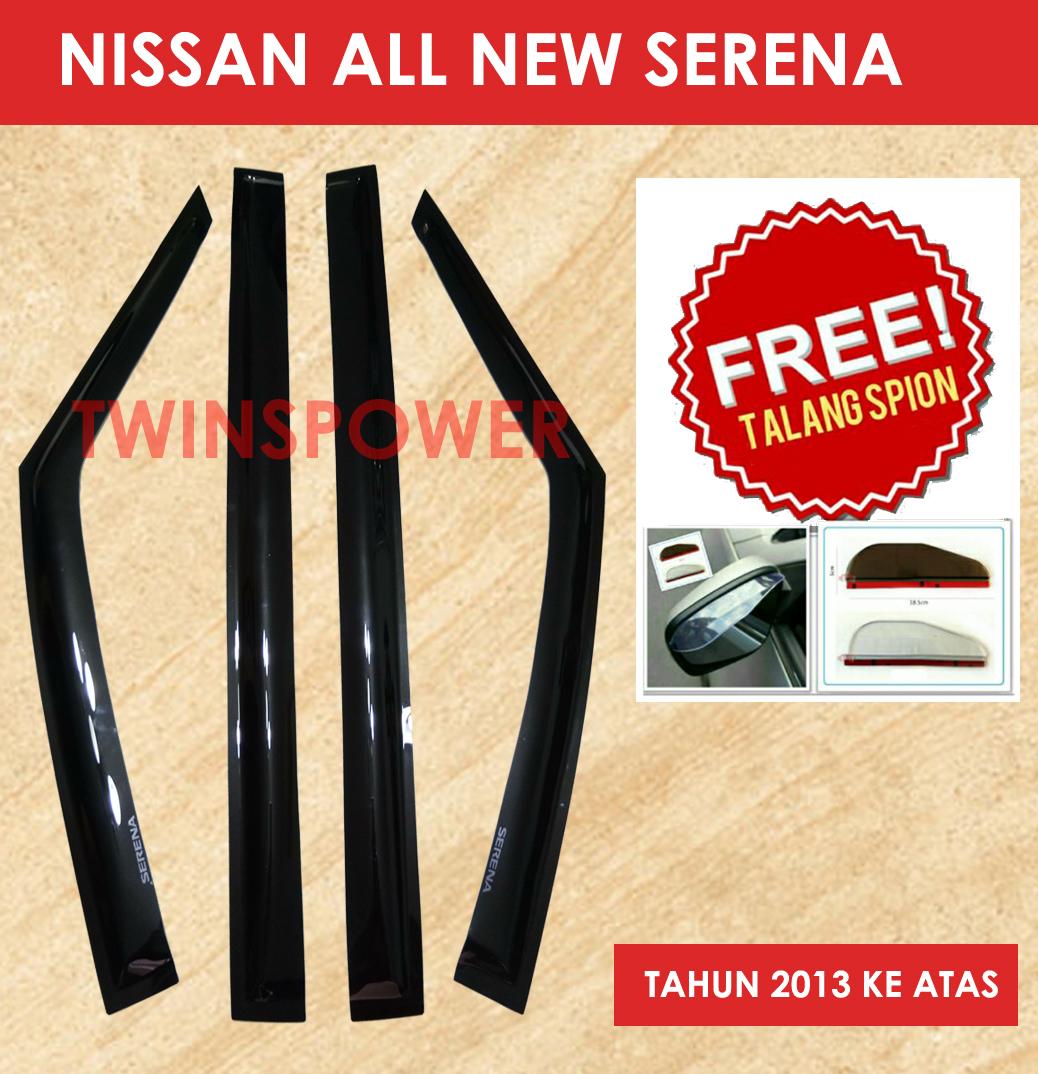 Talang Mobil Nissan All New Serena (C 26) + FREE Talang Spion