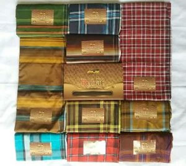 Sarung Rubat dari Atlas BEHAESTEX Untuk THR Lebaran Paket 5 pcs