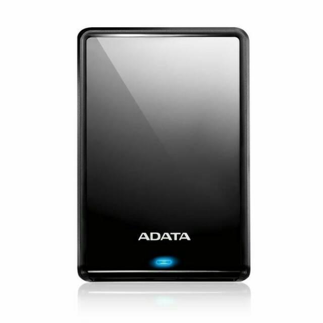 Hardisk Eksternal Adata 1TB Slim HV620S Black White