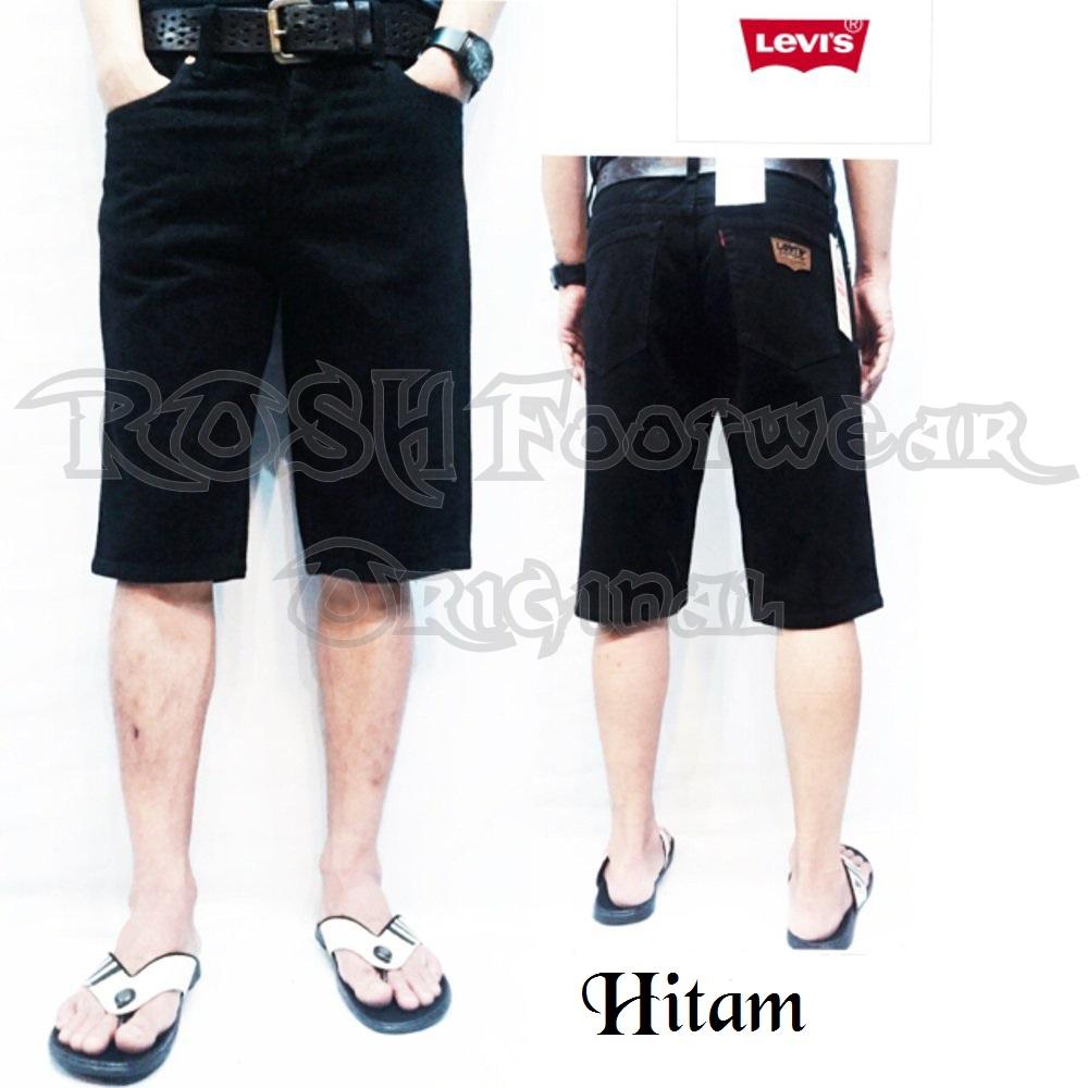 Celana Levis Pendek Standar Jeans Pria (Best Seller)