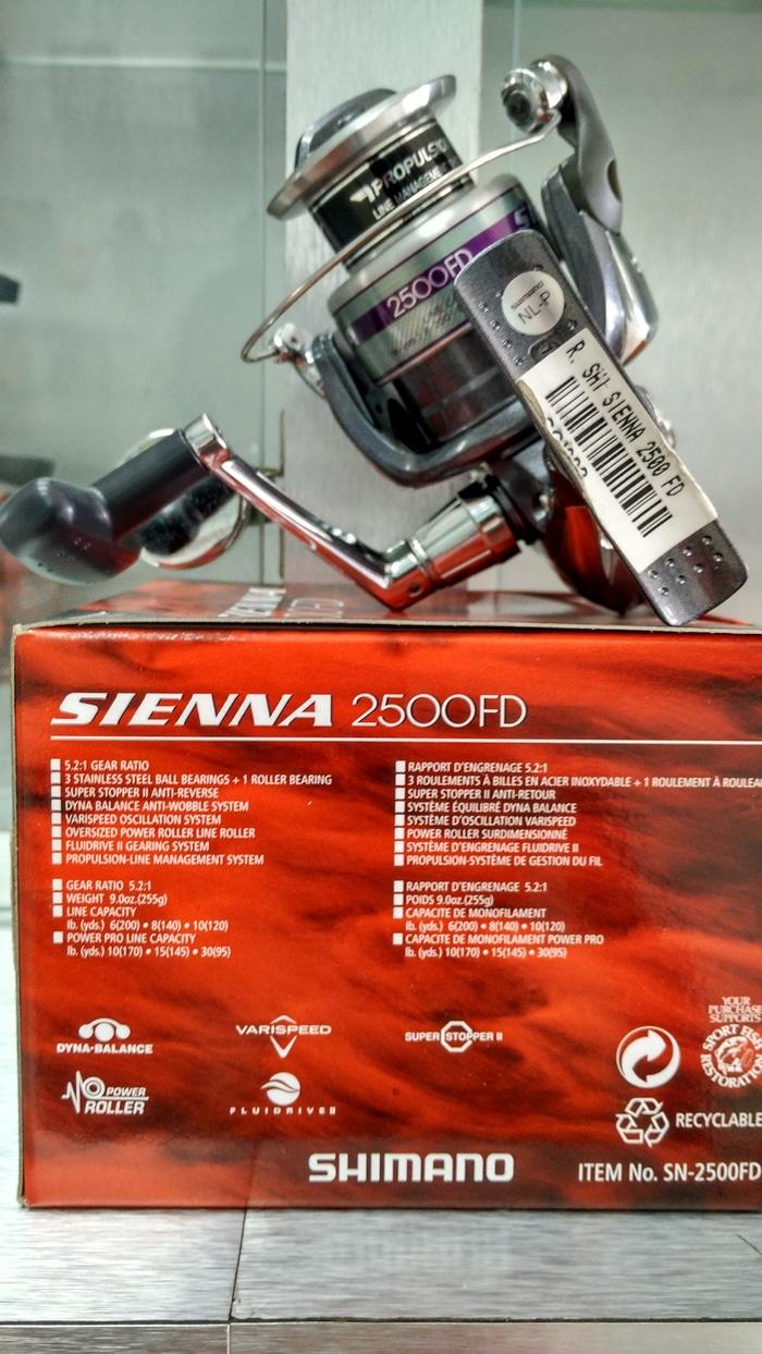 Reel SHIMANO SIENNA 2500 FD - WtN6Ww