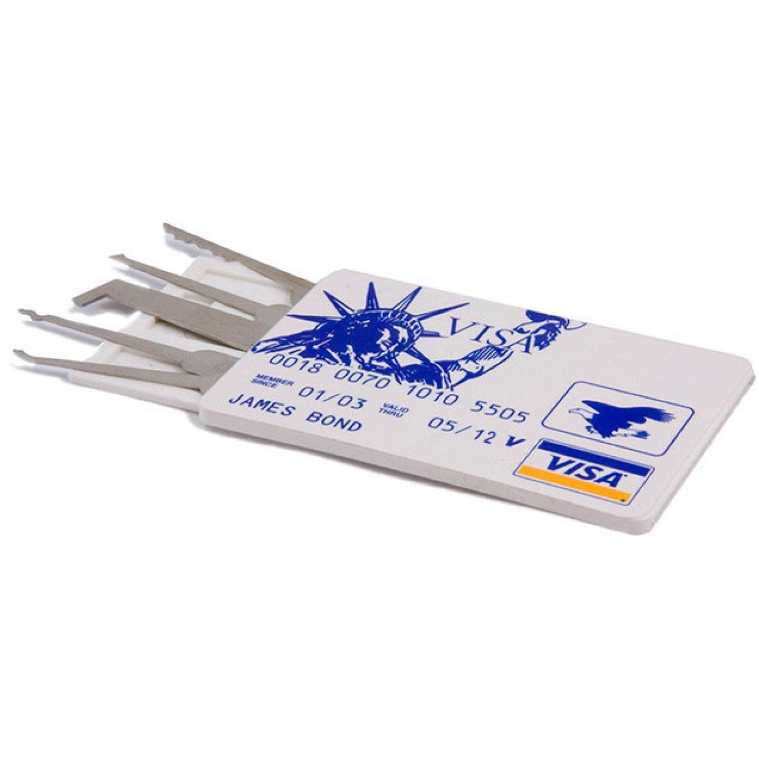 Pembuka Gembok / Credit Card Lock Pick Set Januari 2019 - 3 Pembuka Gembok / Credit Card Lock Pick Set - 3