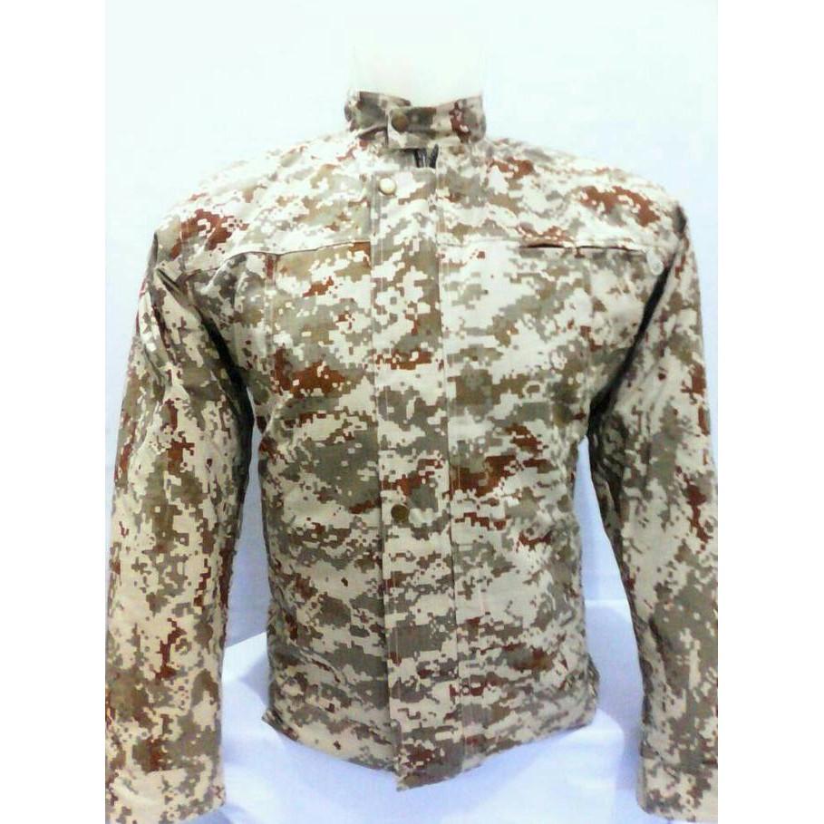 Jaket Loreng Gurun - Army - Presbody - Asgfgh