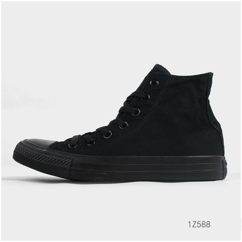 Converse Musim Dingin Indonesia Ngumpul Di Sini Kasual Sepatu Sepatu Kanvas (Hitam)