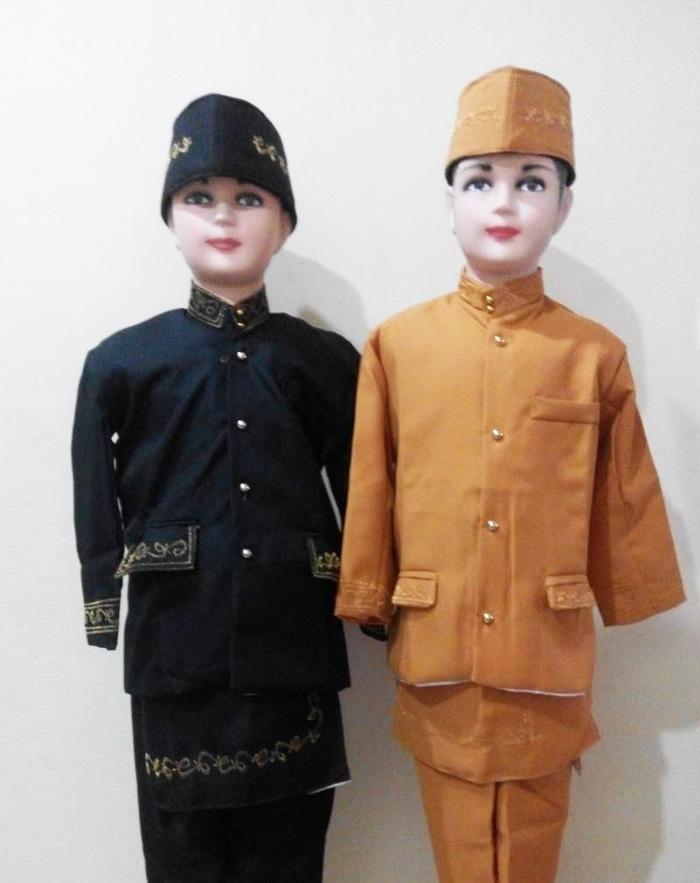 Baju Beskap Adat Sunda Anak Laki - Laki