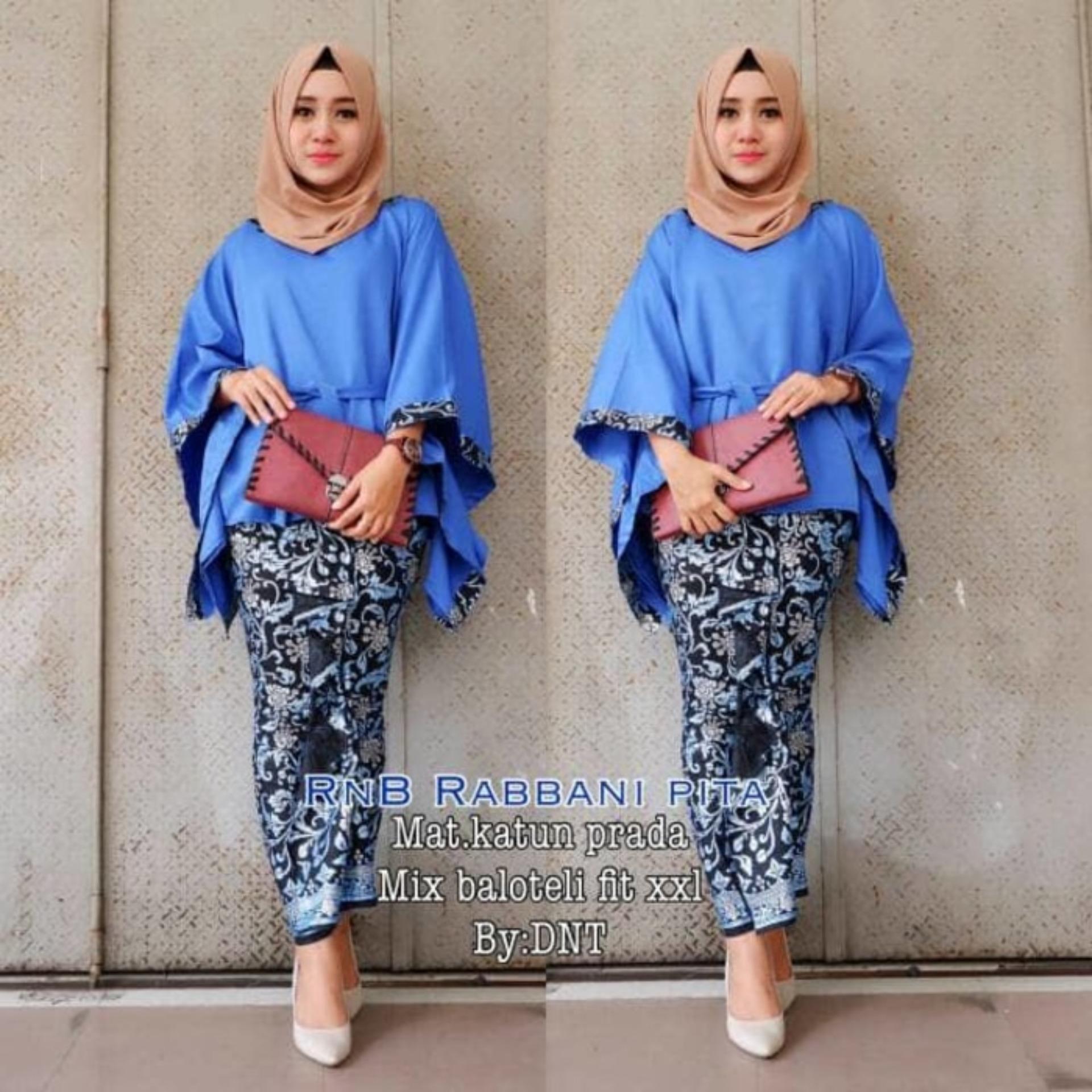 SETELAN BLOUSE / BAJU KEBAYA / BAJU BATIK WANITA TERBARU MURAH - RnB RABBANI PITA - JeblockStore