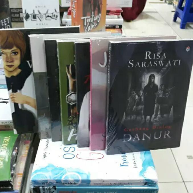 Novel Risa Saraswati 1 Paket 7 Buku - William- Danur- Hans - D.L.L - Novelqqnian