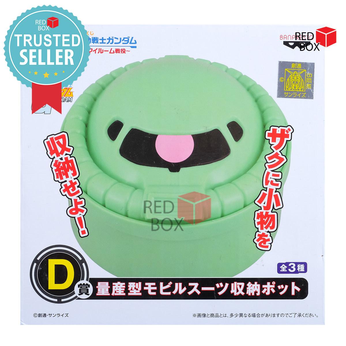 Termurah Mainan Koleksi Banpresto Zaku Storage Pot - Ichiban Kuji Gundam My Room Campaign Anime Cartoon