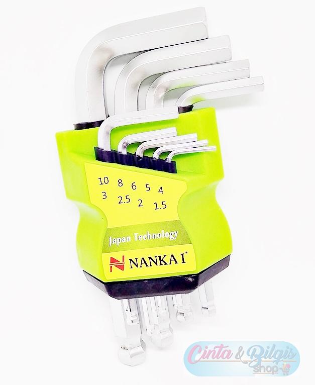 KUNCI L SET 9 IN 1 BOLPOINT NANKAI