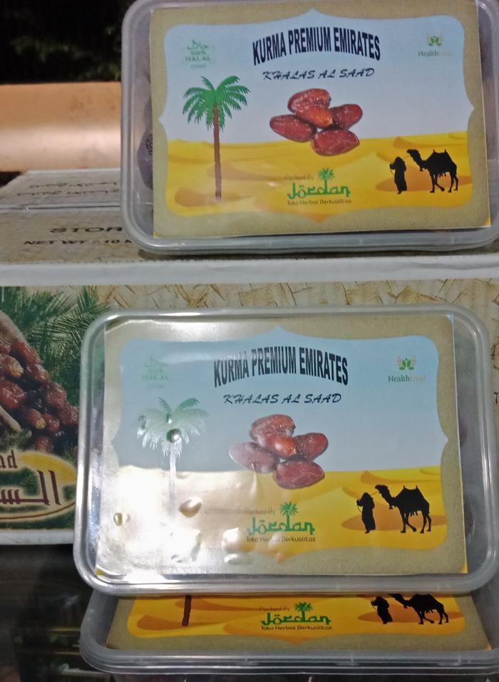 KURMA KHALAS AL SAAD EMIRATES GOLDEN 350gr enak