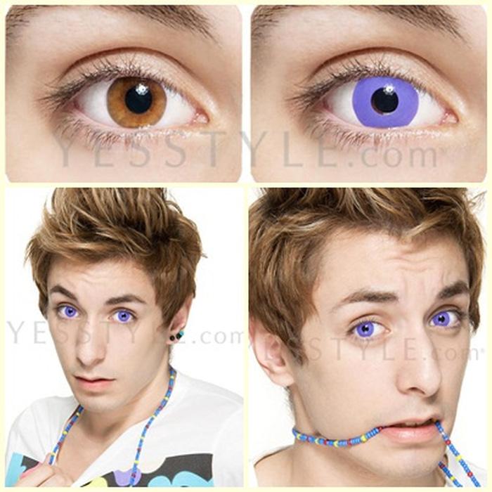 Promo Acessoris Warna Mata Softlens Geo Anime Cosplay CP-F6 14Mm