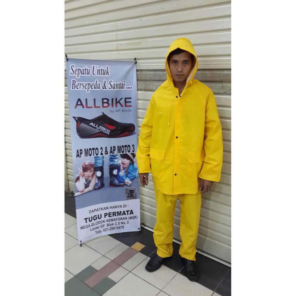 Jas Hujan Proyek Baju Celana Layar - Sjiy48
