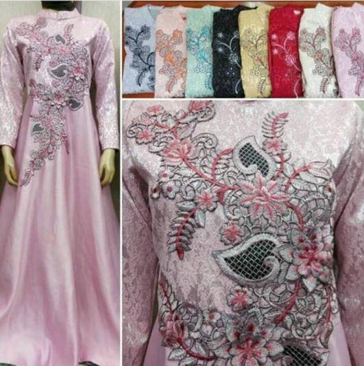 Gamis Jaguar Mix Bordir (Atas)