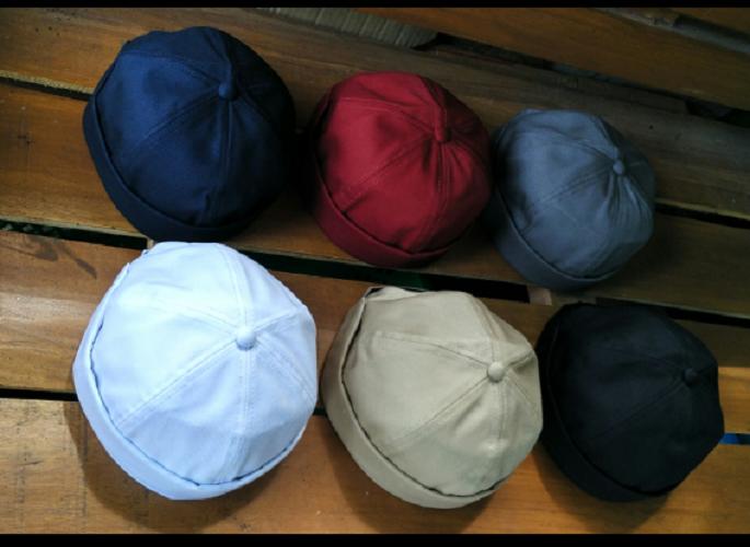 Peci Gaul/ Kopiah Brimless Cap Beanie Miki Hat