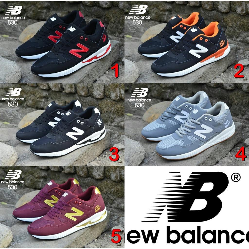 SEPATU CASUAL SNEAKERS SPORT PRIA NEW BALANCE 530 (NB)// FASHION SEPATU SANTAI LARI RUNNING OLAHRAGA