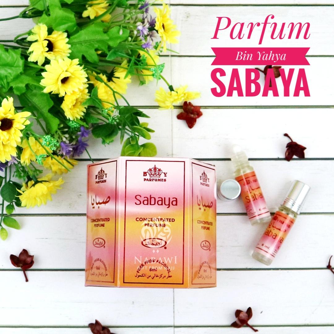 Parfum Minyak Wangi Non Alkohol Original Bin Yahya Sabaya 6 Botol Oleh Oleh Haji dan Umroh