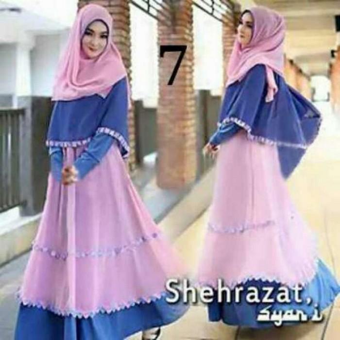 Tanah Abang Fashion terbaru termurah dan terlaris Gamis Muslim shehrazat Aer