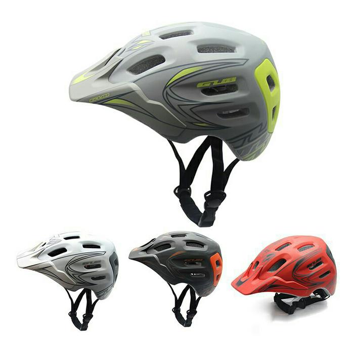 BEST SELLER!!! Helm Sepeda Gub XX7 Grey not Fox Giro Mexel Polygon United - Merah - OVFT12