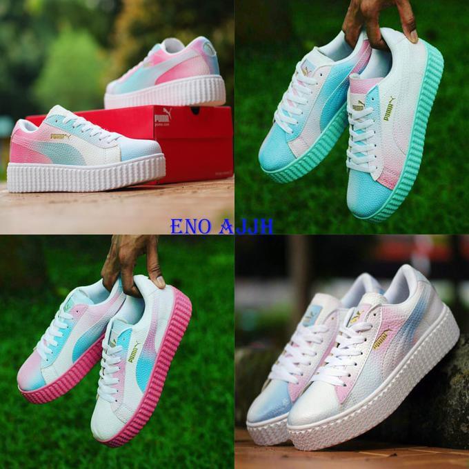 SEPARU PUMA TEDDY CYCLED- SEPATU PUMA RIHANA- SEPATU WANITA PUMA KDLGFHJAS