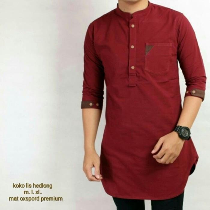 kemeja pria koko gamis pakistan - Putih, M/Baju Kemeja Koko/Baju Koko Gamis/Baju Buslim//Baju Kemeja Muaslim/Baju Muslim/Baju Muslim Pria/ Baju Muslim Lengan Pendek/Baju Muslim Lengan Panjang