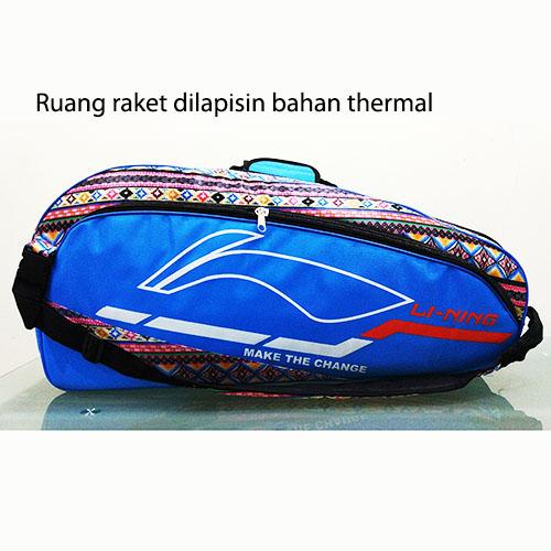TAS BADMINTON/TAS BULUTANGKIS/TAS RAKET LINING RUANG RAKET LAPISAN THERMAL