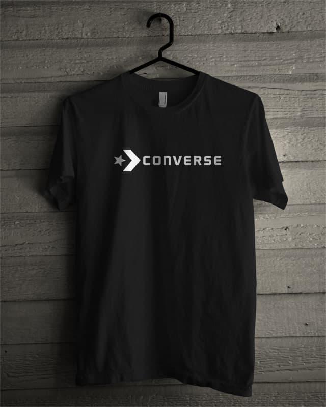 Kaos Tshirt Baju Combed 30S Distro Converse All Star Murah Jersey