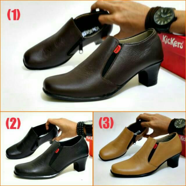 PROMO - JUAL WAKAI WANITA WARNA HITAM CASUAL BAGUS ORI UKURAN 36 37 38 39 40 4...
