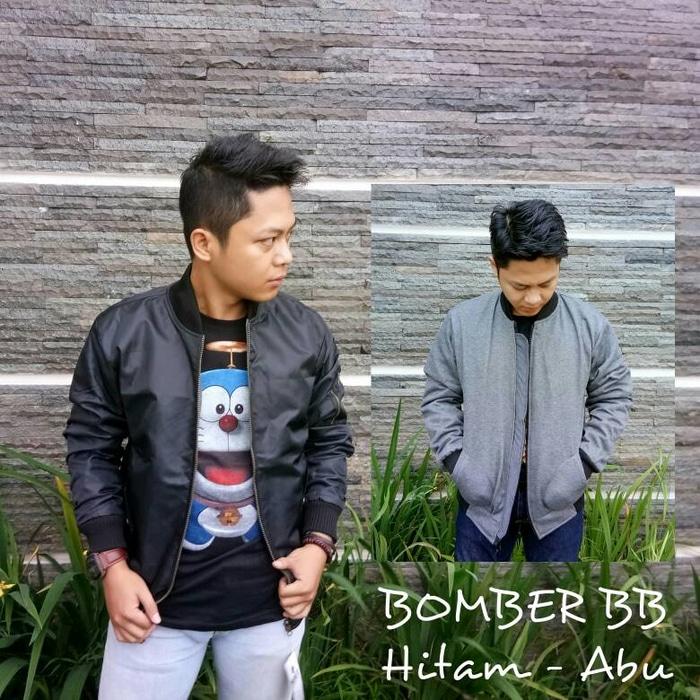 Jaket Bomber Premium Navy