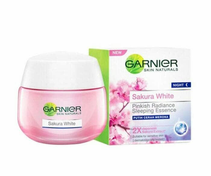 Kecantikan / Perawatan Wajah / Krim Wajah / GARNIER Sakura White Pinkish Radiance Moisturizing Cream / Cream wajah / krim Wajah GARNIER Original