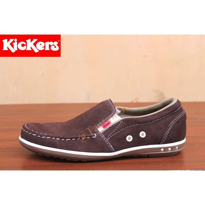 Promo Jual Sepatu Kickers Terbaru Kulit Pria Gratis Ongkir