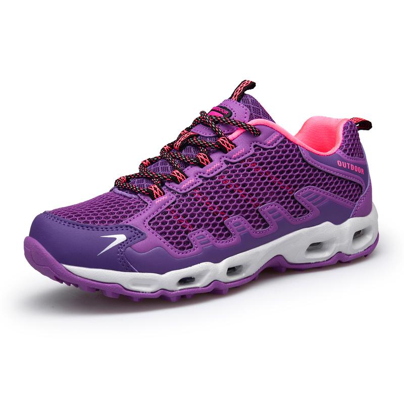 Sepatu Rendam Wanita Sepatu Trekking Anti-selip air Sepatu Olahraga Luar uangan Sepatu mendaki Sepatu lari Sepatu Jala Sepatu kets Women's Wading Shoes Anti-skid Water Trekking Shoes Outdoor Sports Shoes Hiking Shoes Running Shoes Mesh Shoes Sneakers
