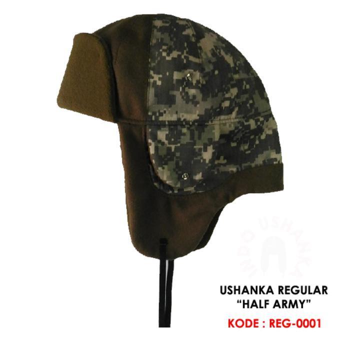 TOPI RUSSIA USHANKA HAT - ARMY STYLE - EWTQEG