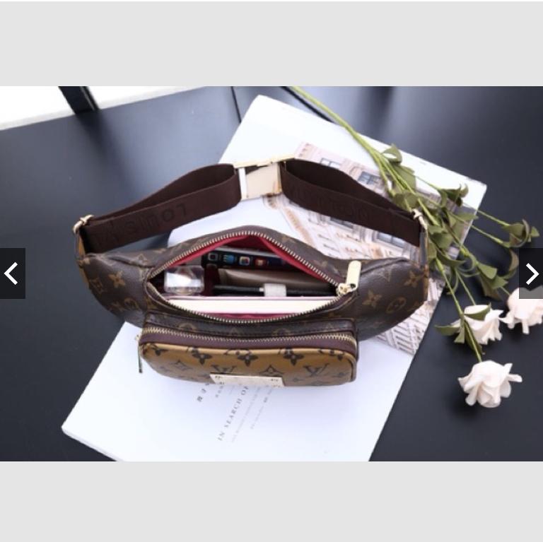 Louis Vuitton EKSV F2281 Tas Pinggang Wanita/ Women Waist Bag (Pvc)