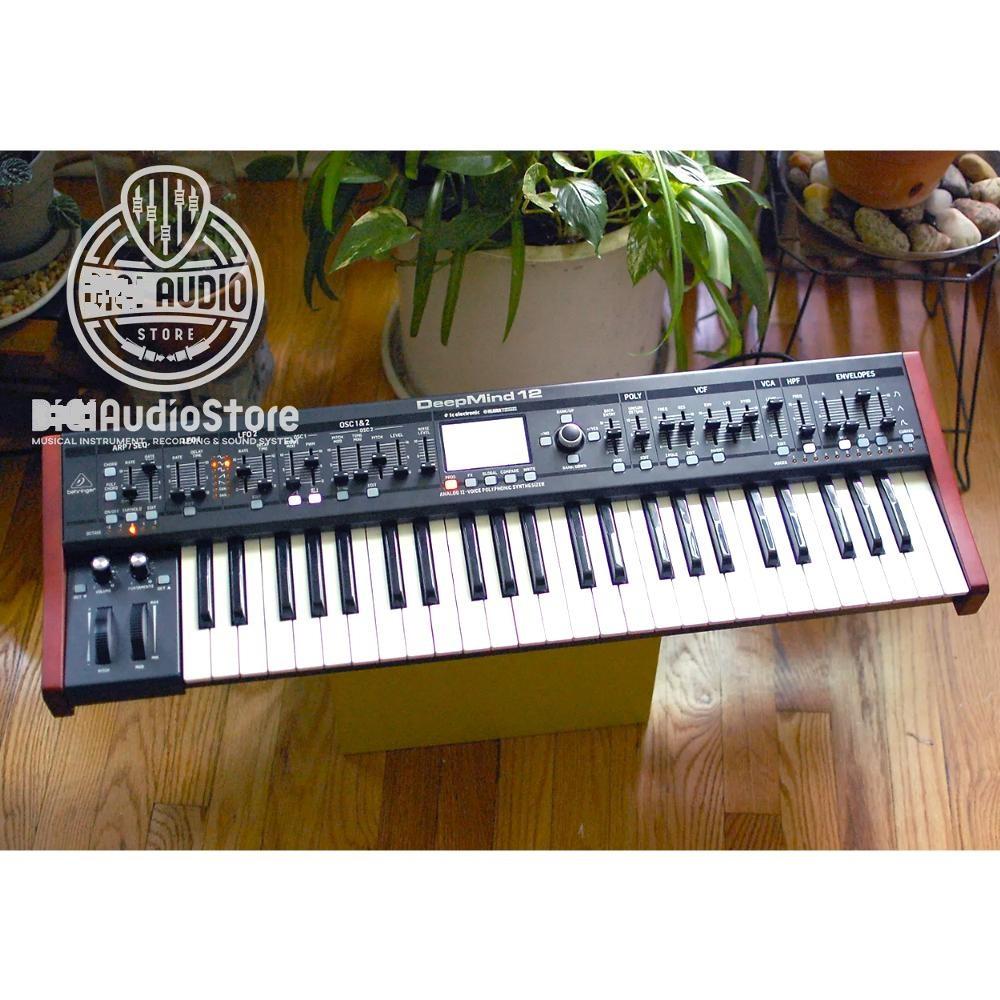 Keyboard Synthesizer Behringer DeepMind 12 Sequencer Wifi Ipad Android