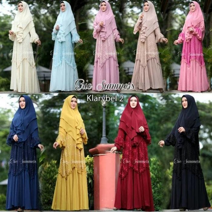 klarybel 2 by eric summers / gamis brukat pesta mewah