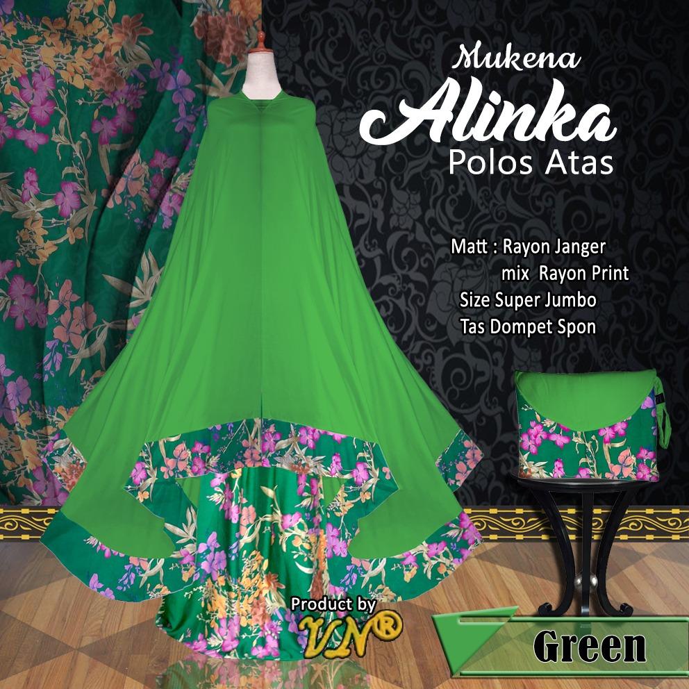 sixmo - Mukena rayon janger bali ALINKA rample FREE TAS CANTIK