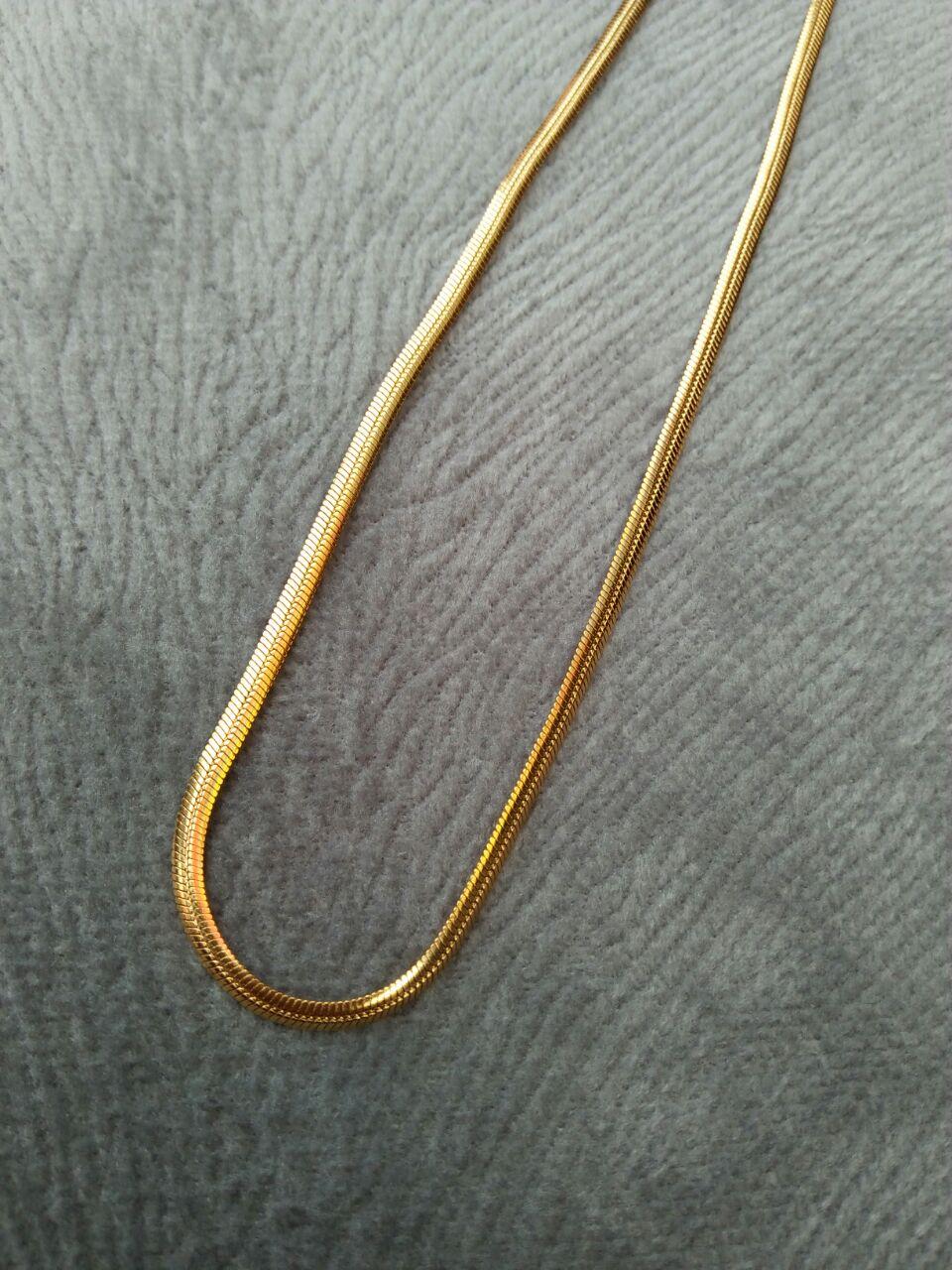 Kalung Titanium belut KL435