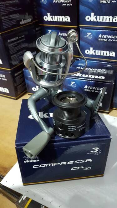 BEST SELLER!!! REEL OKUMA COMPRESSA CP-30 FREE SPOOL - NjJMz1