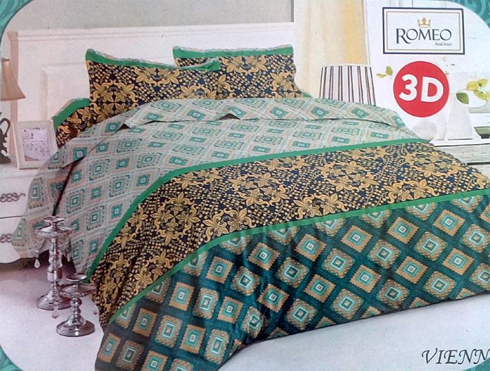 Bedcover Romeo ukuran 180 x 200 / King / No.1 - Vienna