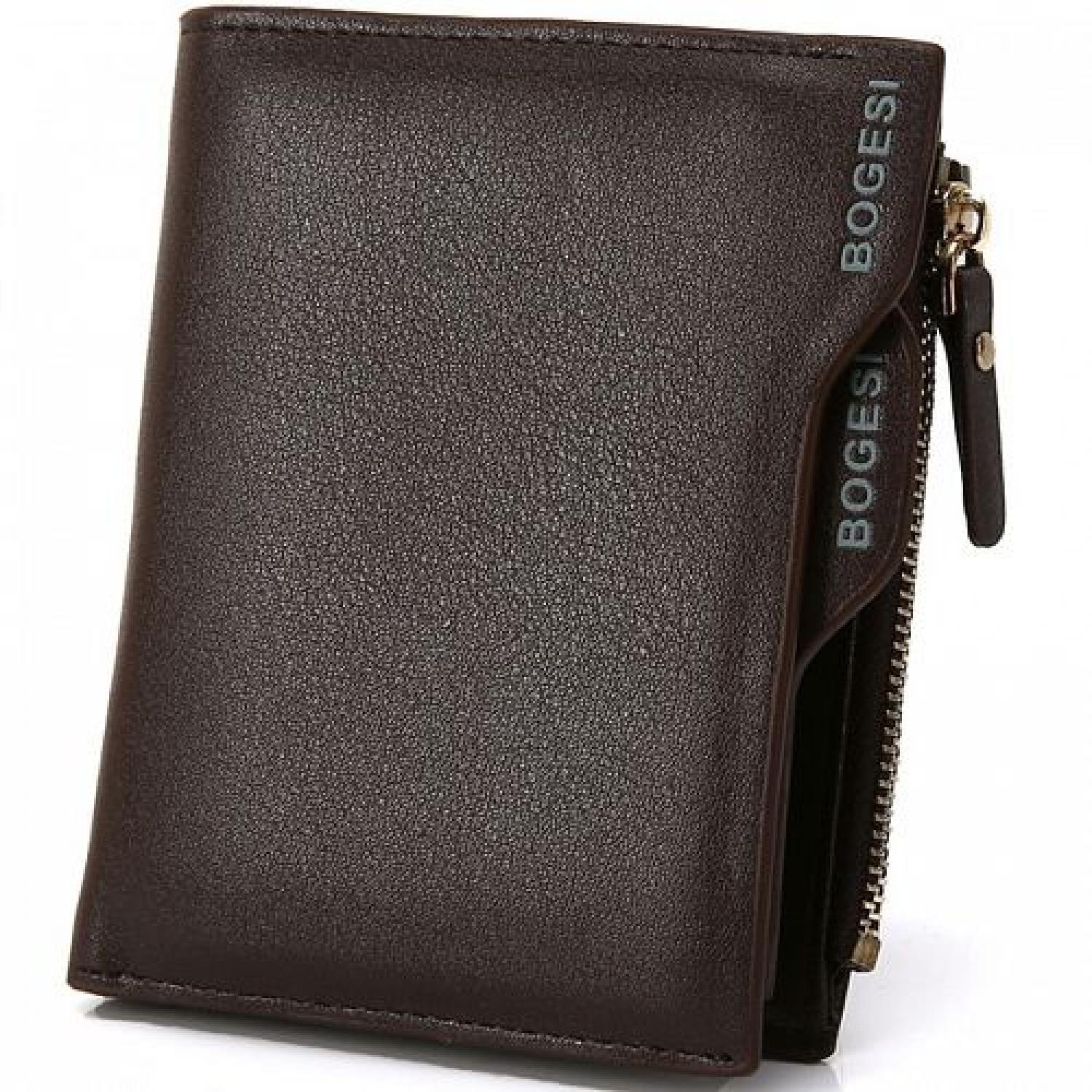 Bogesi Dompet Kulit Pria - BOGESI836- Warna Coklat