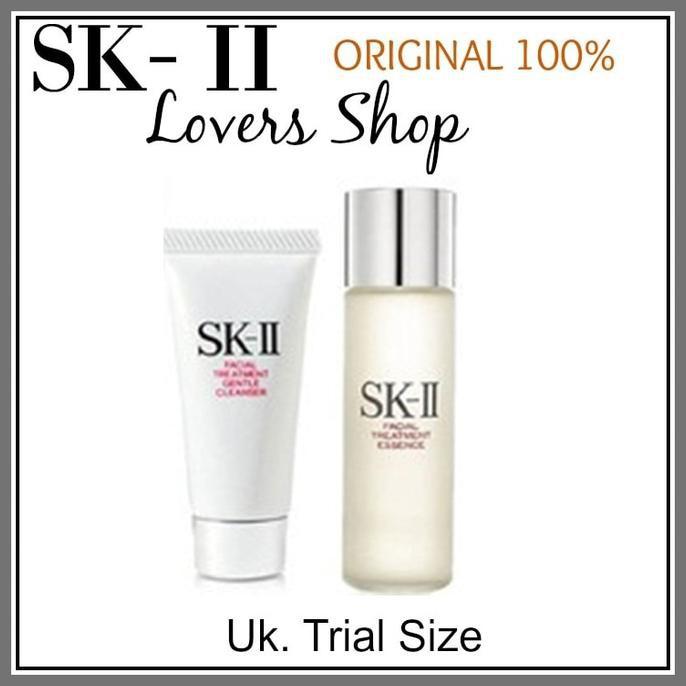 SK-II/SK2/SKII/SK II FACIAL TREATMENT ESSENCE SET + GENTLE CLEANSER - HOUSESHOPS