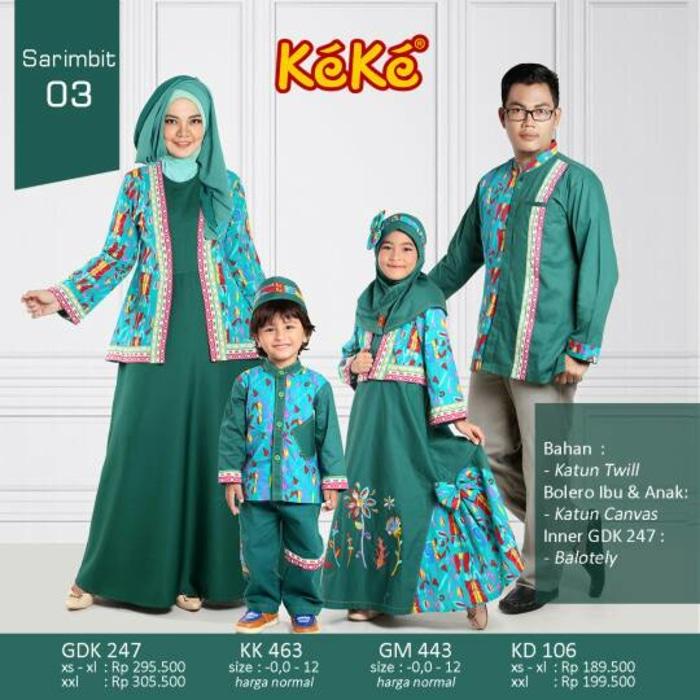 sarimbit seri 3 keke busana