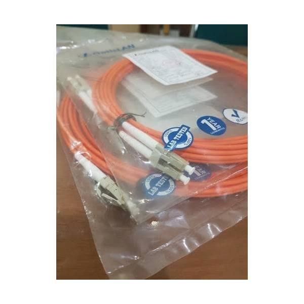 FIBER OPTIC LC To LC Multimode OM2 3 Meter Opticlan Patch Chord FO