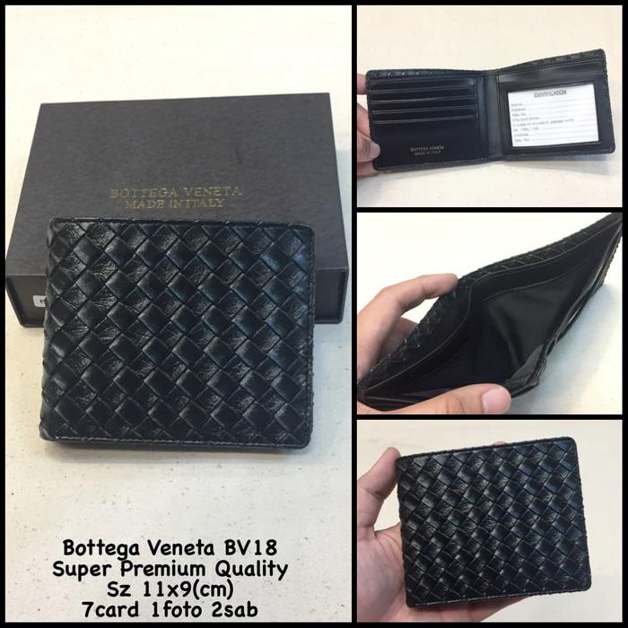 Dompet Pria Bottega Bv18 Replica Dompet Cowok Dompet Kulit Dompet Laki