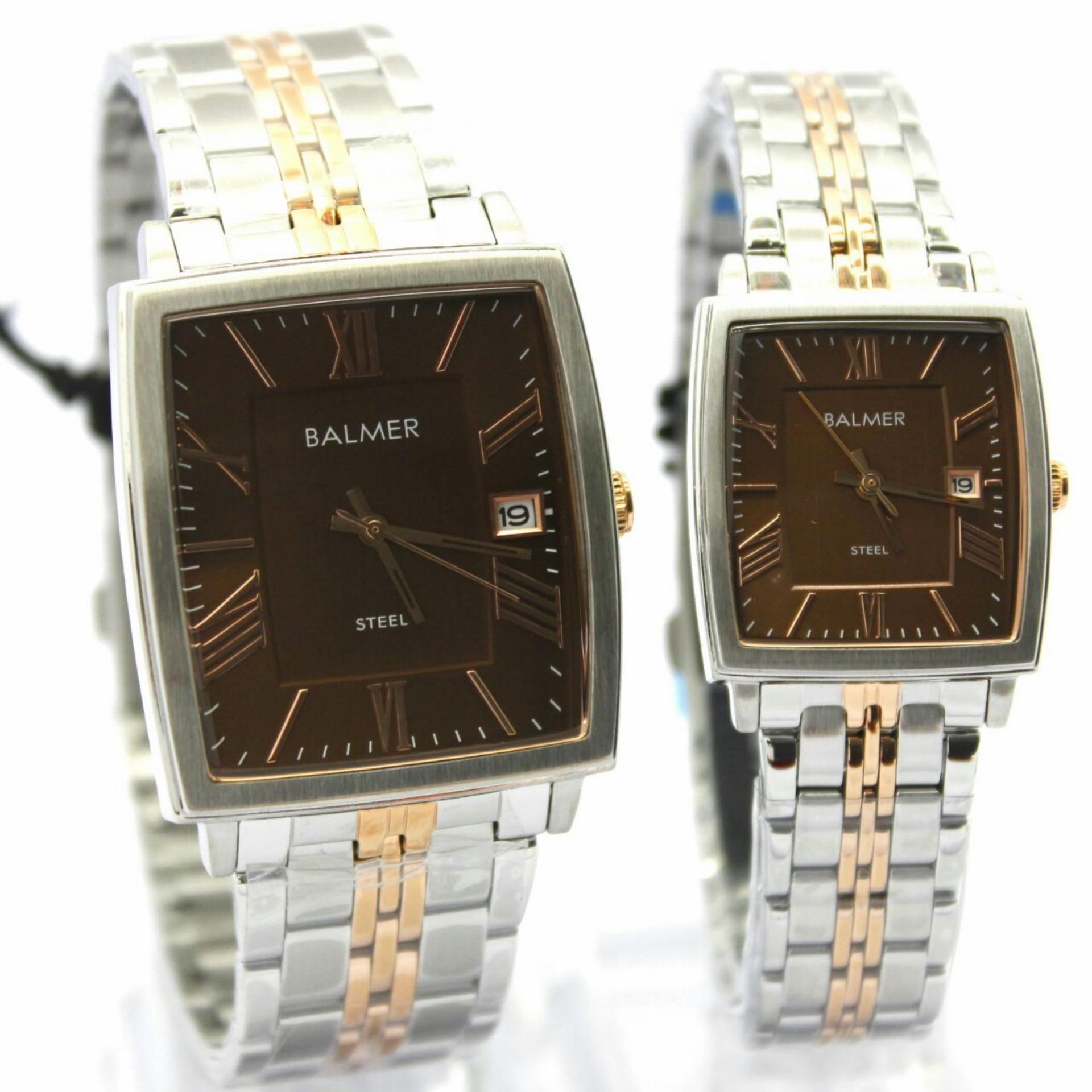 Balmer BL7966VR - Jam Tangan Couple Original - Stainless Strap - Analog Mode